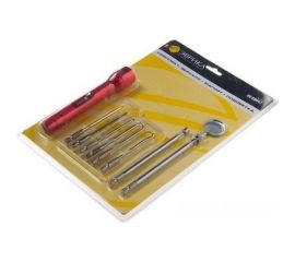 Набор фонарь 3LED, зеркало телескопическое 51см ЭВРИКА ER-53047 