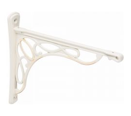Кронштейн для полок Lemax prof большой, белый патина MF-130 WT.GP 