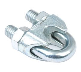 Зажим для стальных канатов BEFAST DIN 741, покрытие белый цинк 3, 500 шт. 74103500S 