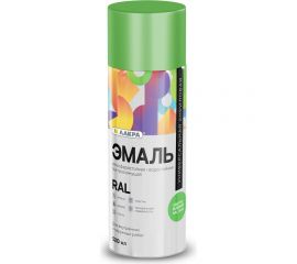 Аэрозольная эмаль ЛАКРА светло-зеленая RAL 6018 Лк-00012494 