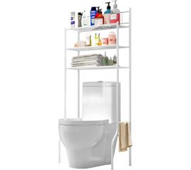 Стеллаж для туалета UniStor ALBION напольная, 3 яруса, установка над бачком унитаза 210884 