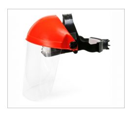 Защитный лицевой щиток ON, поликарбонат, оголовье, реечный механизм, 23-03-004 