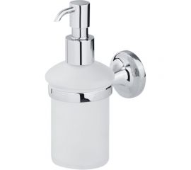 Дозатор жидкого мыла Veragio OSCAR настенный, хром/матовое стекло OSC-5270.CR 