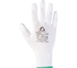 Защитные перчатки с полиуретановым покрытием Jeta Safety 12 пар JP011w-XL 