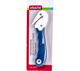 Промышленный нож Attache для вскрытия упаковочных материалов, цв.синий 280457 