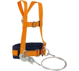 Удерживающая система с наплечными лямками и стропом ПРОГРЕСС СЕФЕТИ УС 2 БД 