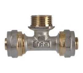 Тройник Terma 16x1/2x16 ц/ш/ц 35607 