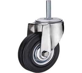 Колесо промышленное поворотное крепление болтом М16 SCT63 160 мм MFK-TORG 4008160 М16 