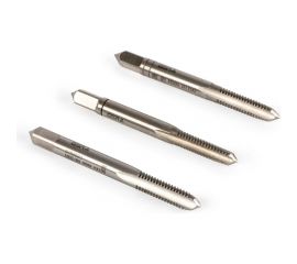 Ручные метчики GSR M5х0,8 HSSG DIN352 6H набор 3 шт для глухих и сквозных отверстий B00105170 