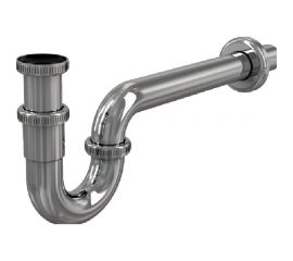 Сифон для биде Alca Plast A45E диам.32, металл 00022276 