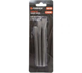 Набор зубил Forsage, 3 предмета 10x127 мм, 13x150 мм, 16x160 мм, в блистере F-50310B 50664 