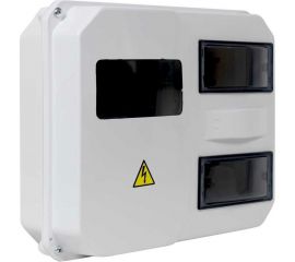 Пластиковый учетно-распределительный навесной корпус KRZMI ЩУРН-П 1/12 IP55 4651117990119 