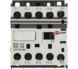 Миниконтактор EKF МКЭ 6А 230В 1NO PROxima SQMctr-s-6-230 