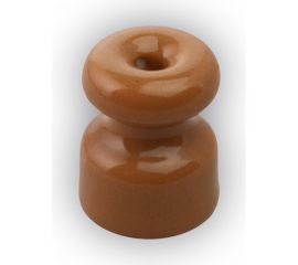 Керамический ретро изолятор Retrika бронзовый, 20 шт RI-02204-20 