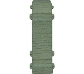 Соединитель для плинтуса IDEAL Классик 55 мм, 027 зеленый К-П55-С-Ф2 027 ЗЕЛ 