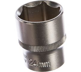Головка торцевая 6 граней (24 мм; 1/2 Dr) KRAFT KT 700337 