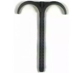 Двойной крюк с дюбелем для 2-х труб Rehau 8x100 12573881002 