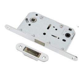 Сантехническая защелка с пластиковой ответной планкой RENZ (хром блестящий; магнитная; 1 шт) INLBM 5096 pl C 