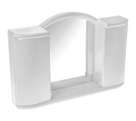 Шкафчик зеркальный BEROSSI Арго 11901 белый 70840 