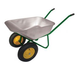 Строительная тачка с оцинкованным кузовом Park WB 100 л, грузоподъемность 300 кг 5302 186241 