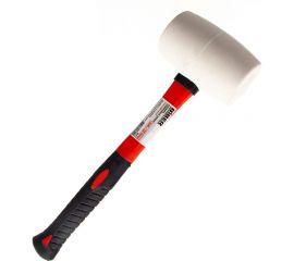 Киянка (белая, с фибергласовой ручкой 58мм) Biber 85417 тов-157934 