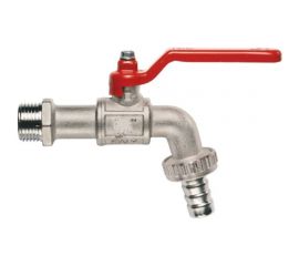 Сливной шаровой кран ITAP со штуцером, рычаг, 1/2"" /10/120/ 132/1/2 1320012 