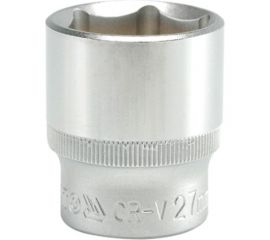 Головка торцевая короткая (27 мм; CrV; 1/2DR) YATO YT-1218 