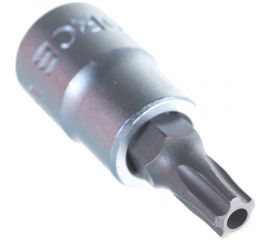 Головка-бита 1/4, 5-ти лучевая с отверстием, TS27, L=32 мм FORCE 32F3227 