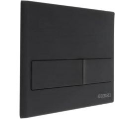 Кнопка для инсталляции BERGES NOVUM L5 Soft Touch черная 040015 