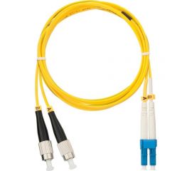 Переходной волоконно-оптический шнур NIKOMAX желтый, 10м NMF-PC2S2C2-FCU-LCU-010 