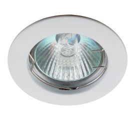 Светильник ЭРА KL1 WH /1 литой простой MR16,12V, 50W белый 100/2100 Б0048968 