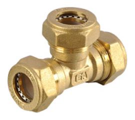 Тройник Lavita труба-труба-труба 3Т 25-25-25 