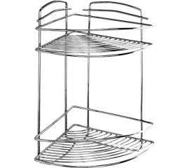 Двухъярусная угловая полка, стальная проволока Milardo 9 MI 209WC20M44 