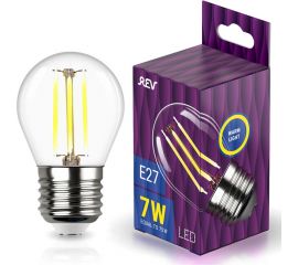 Светодиодная лампа REV FILAMENT шарик, G45, E27, 7W, 2700K, DECO Premium 32443 0 