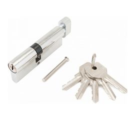 Цилиндровый механизм Стандарт CP (40х10х40 мм; 5 ключей; английский ключ; вертушка) 12222 