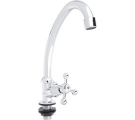 Кран для холодной воды СоюзКран керамическая кран-букса 1/2, хром, цинк SK06-T308 567-048 