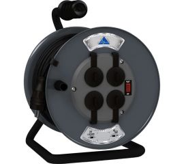 Удлинитель Партнер-Электро ProfiLine 4гн. с/з с выкл. КГ 3х1,5 16A 50м IP 44 UP218C-450GR 