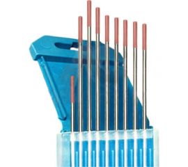 Электрод вольфрамовый WT-20-175 (10 шт; 3.2 мм; красный; DC) Кедр 7340025 