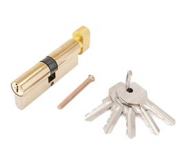 Цилиндровый механизм Стандарт BP (35x10x35 мм; 5 ключей; английский ключ; вертушка) 11116 