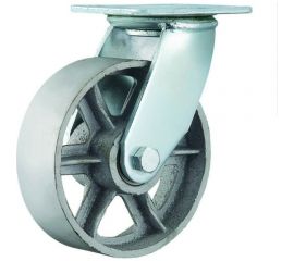 Колесо термостойкое поворотное со спицами 152 мм MFK-TORG 1132152 