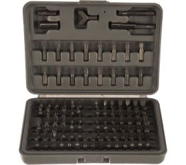 Набор бит и адаптеры для бит (100 предметов) в пластиковом боксе SPARTA 113975 