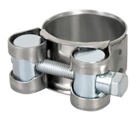 Силовой хомут из нержавеющей стали KRAFT W2, 26-28 мм, уп. 5 шт. KT 880516 