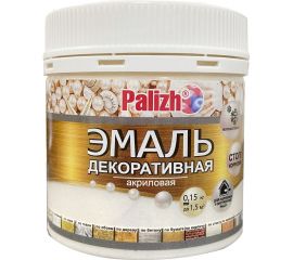 Акриловая декоративная эмаль Palizh №92 белый жемчуг 0,15 кг 11605918 