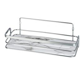 Полка для ванной комнаты Fora Marble одинарная FOR-MAR01 