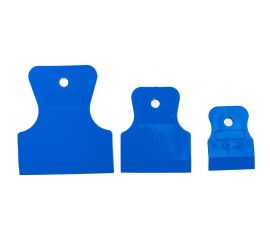 Набор резиновых шпателей КЕДР синие, 3 шт., 40-60-80мм 139-0006 134982 