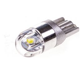 Автолампа диод T10 W5W 2 SMD 1-контурная без цоколя белая SKYWAY S08201241 