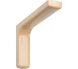 Кронштейн с пластиковой накладкой ALDEGHI LUIGI SPA 118х190 мм, оцинкованный, цвет: ясень 2512PF20_P2 