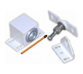 Универсальный миниатюрный накладной замок Promix, мебельный; 300кг; 12В; 100мА SM102.00 белый 