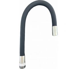 Гибкий излив OUTE размер гайки 3/4, наружняя резьба, из нержавеющей стал, цвет черный M7170L-2 