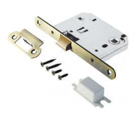 Защелка Аллюр L7050PR AB (старая бронза; пластик; овальная планка 18 мм; без ручек; с фиксатором) 11556 